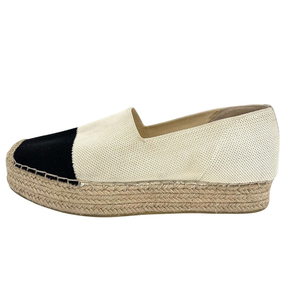 Kelly Rowland for JustFab‎ cream canvas espadrille loafers (11)